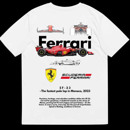 Ferrari Tshirt 100% Cotton